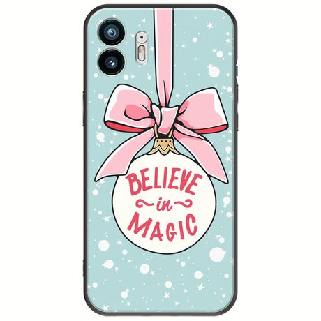 Believe In Magic Nothing Phone (2) Black TPU (Μαύρη Σιλικόνη)