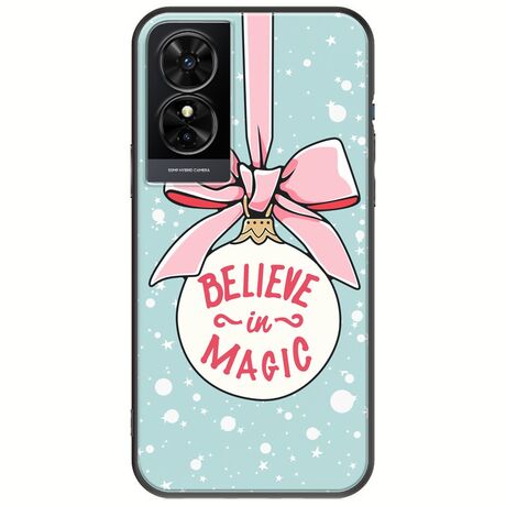 Believe In Magic TCL 50 SE Black TPU (Μαύρη Σιλικόνη)
