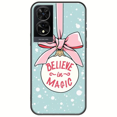 Believe In Magic TCL 505 Black TPU (Μαύρη Σιλικόνη)