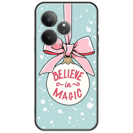 Believe In Magic Realme GT 6 5G Black TPU (Μαύρη Σιλικόνη)