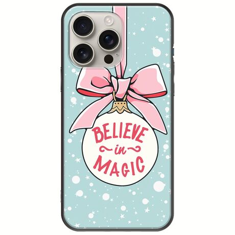 Believe In Magic iPhone 16 Pro Black TPU (Μαύρη Σιλικόνη)
