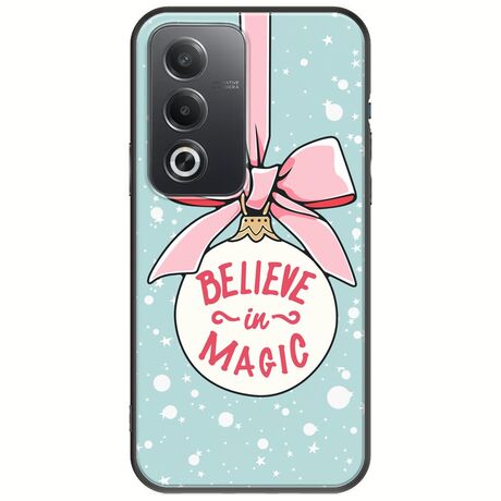 Believe In Magic Oppo A80 5G Black TPU (Μαύρη Σιλικόνη)