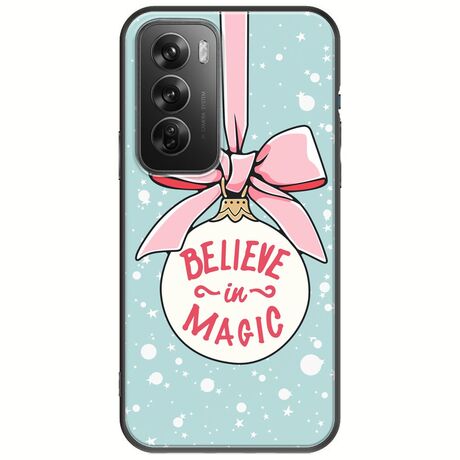 Believe In Magic Oppo Reno 12 Pro 5G Black TPU (Μαύρη Σιλικόνη)