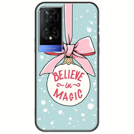 Believe In Magic TCL 50 5G Black TPU (Μαύρη Σιλικόνη)