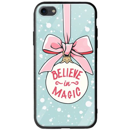 Believe In Magic iPhone 8 Groove TPU (Tempered Glass και TPU)