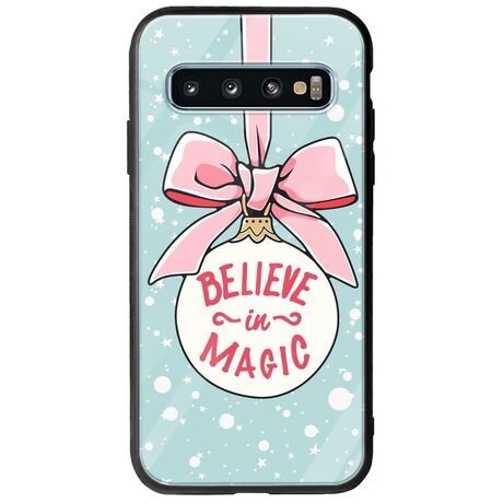 Believe In Magic Samsung Galaxy S10 Plus Groove TPU (Tempered Glass και TPU)