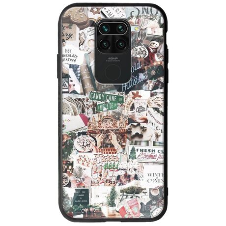 Baby Its Cold Outside Xiaomi Redmi Note 9 Groove TPU (Tempered Glass και TPU)