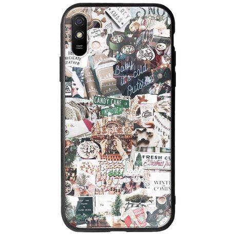 Baby Its Cold Outside Xiaomi Redmi 9A Groove TPU (Tempered Glass και TPU)