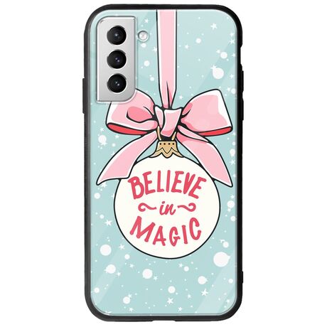 Believe In Magic Samsung Galaxy S21 Plus Groove TPU (Tempered Glass και TPU)
