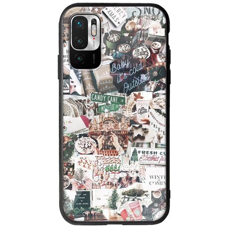 Baby Its Cold Outside Xiaomi Redmi Note 10 5G Groove TPU (Tempered Glass και TPU)