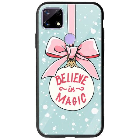 Believe In Magic Realme C21 Groove TPU (Tempered Glass και TPU)