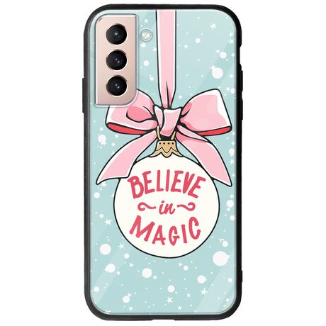 Believe In Magic Samsung Galaxy S21 FE 5G Groove TPU (Tempered Glass και TPU)