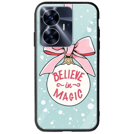 Believe In Magic Realme C55 Groove TPU (Tempered Glass και TPU)