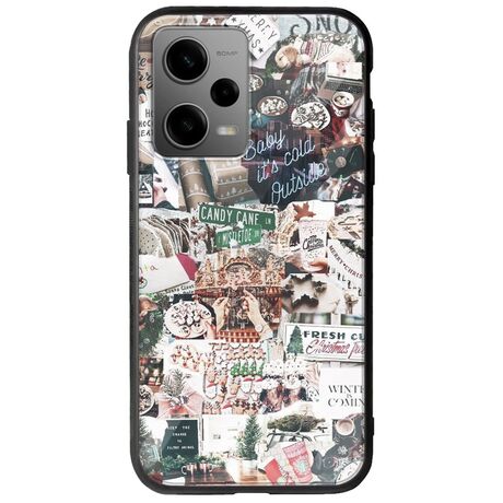 Baby Its Cold Outside Xiaomi Redmi Note 12 5G Groove TPU (Tempered Glass και TPU)