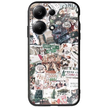 Baby Its Cold Outside Xiaomi Redmi Note 13 4G Groove TPU (Tempered Glass και TPU)