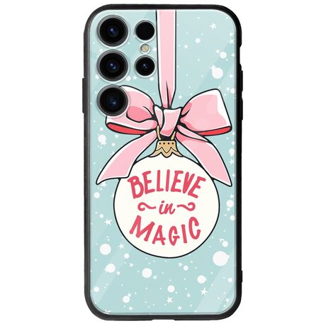 Believe In Magic Samsung Galaxy S25 Ultra 5G Groove TPU (Tempered Glass και TPU)
