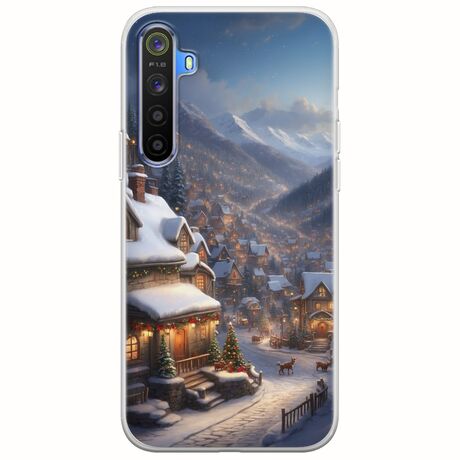 Cozy Christmas Village Realme 6 Flexible TPU (Διάφανη Σιλικόνη)