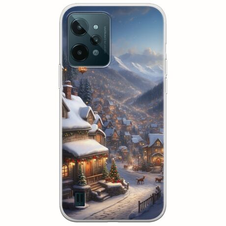 Cozy Christmas Village Realme C31 Flexible TPU (Διάφανη Σιλικόνη)