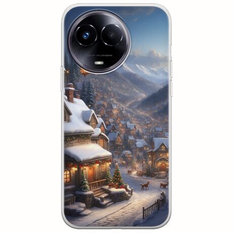 Cozy Christmas Village Realme 11 5G Flexible TPU (Διάφανη Σιλικόνη)