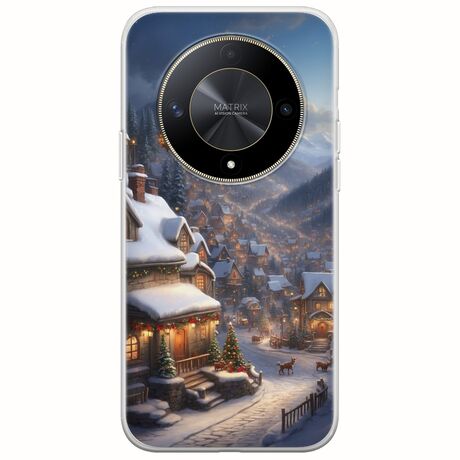 Cozy Christmas Village Honor Magic 6 Lite 5G Flexible TPU (Διάφανη Σιλικόνη)