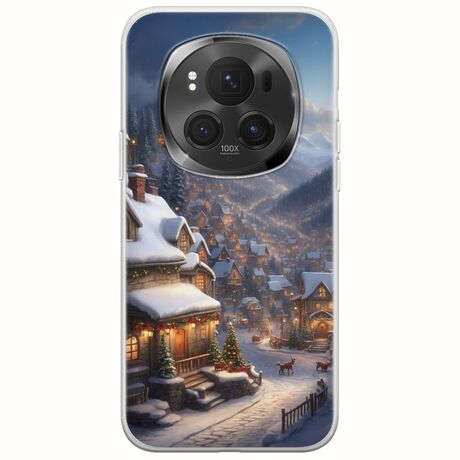 Cozy Christmas Village Honor Magic 6 Pro 5G Flexible TPU (Διάφανη Σιλικόνη)