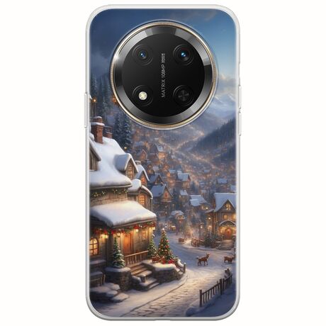 Cozy Christmas Village Honor Magic 7 Lite 5G Flexible TPU (Διάφανη Σιλικόνη)
