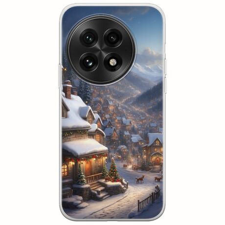 Cozy Christmas Village OnePlus 13 5G Flexible TPU (Διάφανη Σιλικόνη)