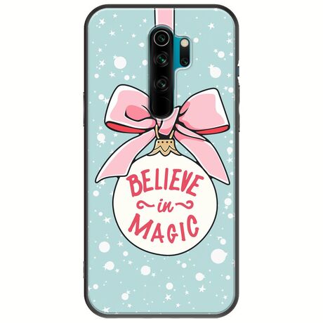 Believe In Magic Xiaomi Redmi Note 8 Pro Black TPU (Μαύρη Σιλικόνη)