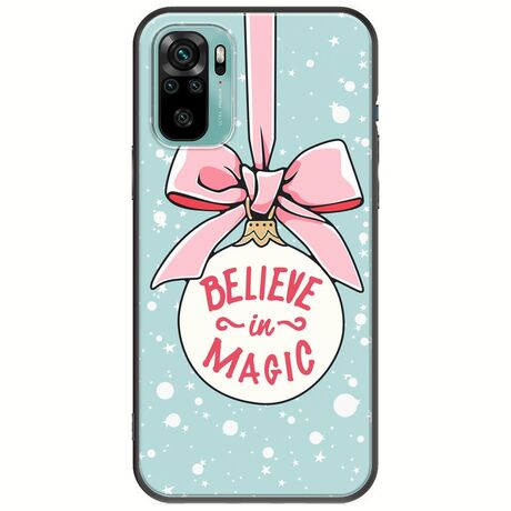 Believe In Magic Xiaomi Redmi Note 10 / 10s Black TPU (Μαύρη Σιλικόνη)
