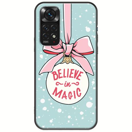 Believe In Magic Xiaomi Redmi Note 11 / 11s Black TPU (Μαύρη Σιλικόνη)