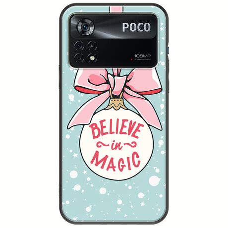 Believe In Magic Xiaomi Poco X4 Pro 5G Black TPU (Μαύρη Σιλικόνη)