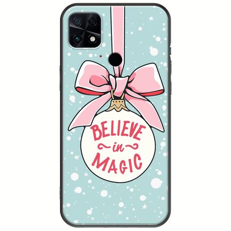 Believe In Magic Xiaomi Poco C40 Black TPU (Μαύρη Σιλικόνη)