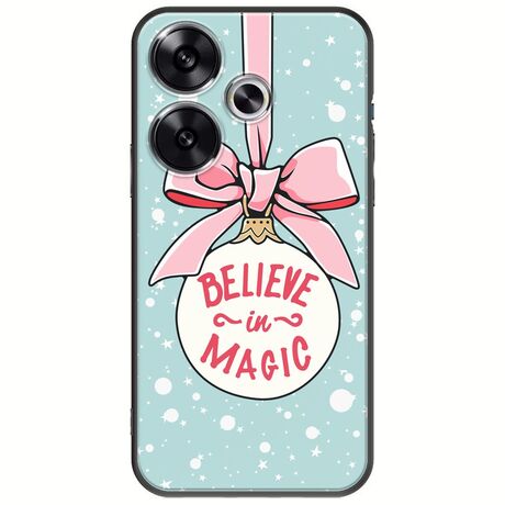 Believe In Magic Xiaomi Poco F6 5G Black TPU (Μαύρη Σιλικόνη)