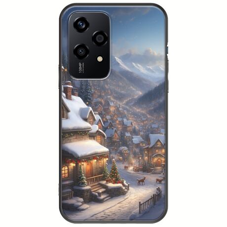 Cozy Christmas Village Honor 200 Lite 5G Black TPU (Μαύρη Σιλικόνη)