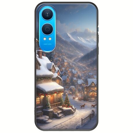 Cozy Christmas Village OnePlus Nord CE4 Lite 5G Black TPU (Μαύρη Σιλικόνη)
