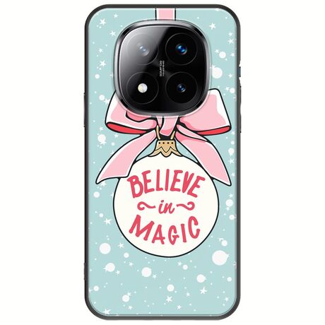 Believe In Magic Xiaomi Redmi Note 14 Pro+ 5G Black TPU (Μαύρη Σιλικόνη)