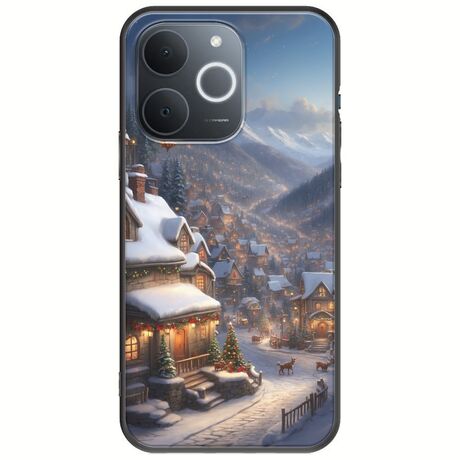 Cozy Christmas Village Realme Note 70T Black TPU (Μαύρη Σιλικόνη)