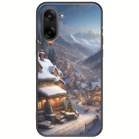 Cozy Christmas Village OnePlus Nord CE5 5G Black TPU (Μαύρη Σιλικόνη)