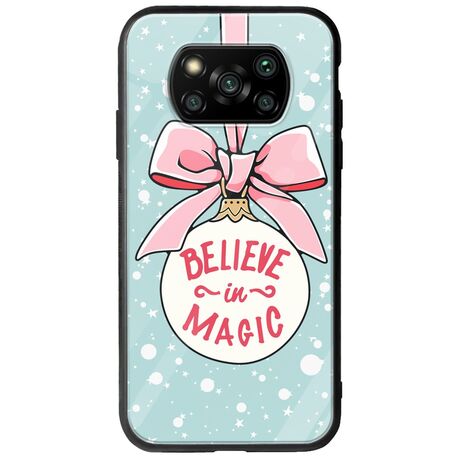 Believe In Magic Xiaomi Poco X3 NFC / X3 Pro Groove TPU (Tempered Glass και TPU)