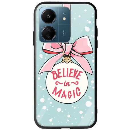 Believe In Magic Xiaomi Poco C65 Groove TPU (Tempered Glass και TPU)