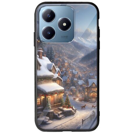 Cozy Christmas Village Realme C63 Groove TPU (Tempered Glass και TPU)