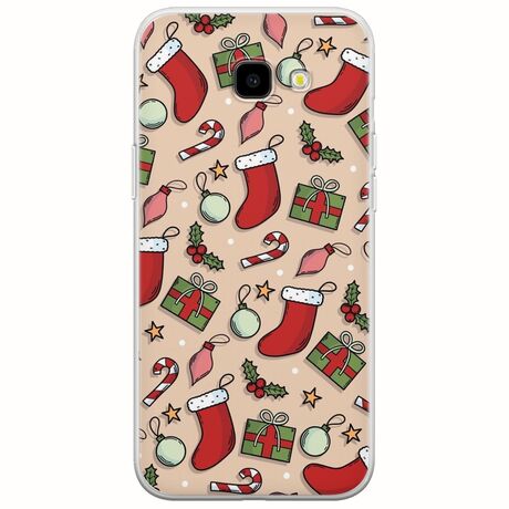 Cute Xmas Samsung Galaxy A3(2017) Flexible TPU (Διάφανη Σιλικόνη)