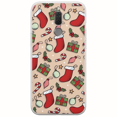 Cute Xmas Huawei Mate 10 Lite Flexible TPU (Διάφανη Σιλικόνη)