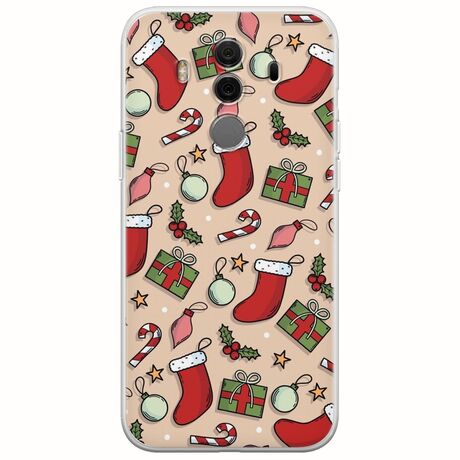 Cute Xmas Huawei Mate 10 Pro Flexible TPU (Διάφανη Σιλικόνη)