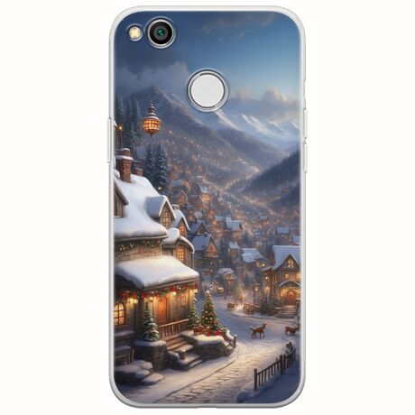 Cozy Christmas Village Xiaomi Redmi 4X Flexible TPU (Διάφανη Σιλικόνη)