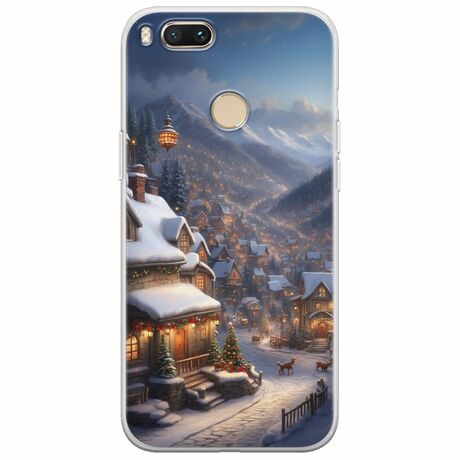 Cozy Christmas Village Xiaomi Mi A1 / Mi 5X Flexible TPU (Διάφανη Σιλικόνη)