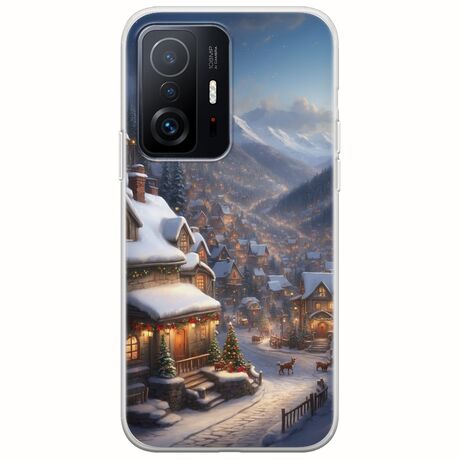 Cozy Christmas Village Xiaomi 11T / 11T Pro Flexible TPU (Διάφανη Σιλικόνη)