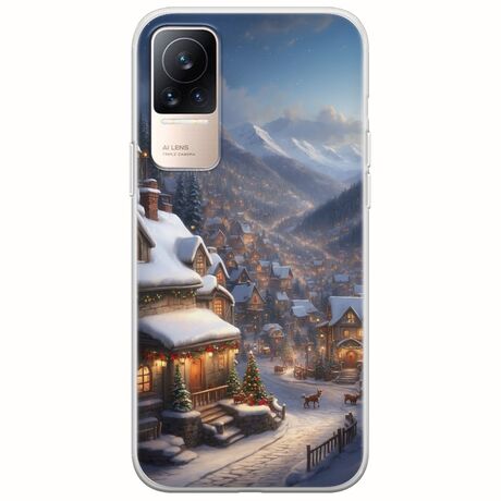 Cozy Christmas Village Xiaomi Civi Flexible TPU (Διάφανη Σιλικόνη)