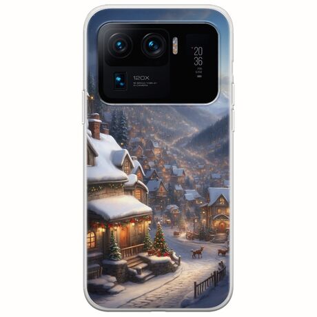 Cozy Christmas Village Xiaomi Mi 11 Ultra Flexible TPU (Διάφανη Σιλικόνη)