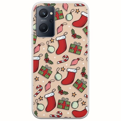Cute Xmas Realme 9i Flexible TPU (Διάφανη Σιλικόνη)